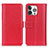 Leather Case Stands Flip Cover H02 Holder for Apple iPhone 14 Pro Max Red