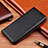 Leather Case Stands Flip Cover H11 Holder for Apple iPhone 13 Black