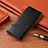 Leather Case Stands Flip Cover H12 Holder for Apple iPhone 13 Black