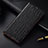 Leather Case Stands Flip Cover H16 Holder for Apple iPhone 13 Black