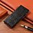 Leather Case Stands Flip Cover H17 Holder for Apple iPhone 14 Pro Black