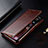 Leather Case Stands Flip Cover H19 Holder for Apple iPhone 13 Mini