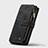 Leather Case Stands Flip Cover H28 Holder for Apple iPhone 14 Pro Black