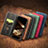 Leather Case Stands Flip Cover H29 Holder for Apple iPhone 16 Pro Max