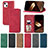 Leather Case Stands Flip Cover H30 Holder for Apple iPhone 15