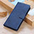 Leather Case Stands Flip Cover Holder A01D for Huawei Honor X8b