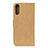Leather Case Stands Flip Cover Holder A01D for Samsung Galaxy A02 Gold