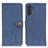 Leather Case Stands Flip Cover Holder A01D for Samsung Galaxy A13 5G Blue