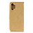 Leather Case Stands Flip Cover Holder A01D for Samsung Galaxy A32 4G Gold