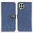 Leather Case Stands Flip Cover Holder A01D for Samsung Galaxy M33 5G Blue