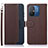 Leather Case Stands Flip Cover Holder A01D for Xiaomi Poco C55