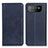 Leather Case Stands Flip Cover Holder A02D for Asus ROG Phone 6 Blue