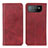 Leather Case Stands Flip Cover Holder A02D for Asus ROG Phone 6 Pro Red