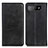 Leather Case Stands Flip Cover Holder A02D for Asus ROG Phone 7 Black