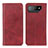 Leather Case Stands Flip Cover Holder A02D for Asus ROG Phone 7 Pro Red