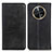 Leather Case Stands Flip Cover Holder A02D for Huawei Nova Y91