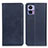 Leather Case Stands Flip Cover Holder A02D for Motorola Moto Edge 30 Lite 5G Blue