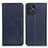 Leather Case Stands Flip Cover Holder A02D for Motorola Moto G Power 5G (2023) Blue