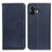 Leather Case Stands Flip Cover Holder A02D for Nothing Phone 2 Blue