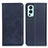 Leather Case Stands Flip Cover Holder A02D for OnePlus Nord 2 5G Blue