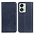 Leather Case Stands Flip Cover Holder A02D for OnePlus Nord 2T 5G Blue