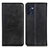 Leather Case Stands Flip Cover Holder A02D for OnePlus Nord CE 2 5G Black