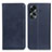 Leather Case Stands Flip Cover Holder A02D for Oppo A58 4G