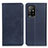 Leather Case Stands Flip Cover Holder A02D for Oppo A94 5G Blue