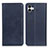 Leather Case Stands Flip Cover Holder A02D for Samsung Galaxy A04 4G Blue