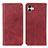 Leather Case Stands Flip Cover Holder A02D for Samsung Galaxy A04 4G Red