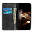 Leather Case Stands Flip Cover Holder A02D for Samsung Galaxy S24 Plus 5G