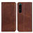 Leather Case Stands Flip Cover Holder A02D for Sony Xperia 1 IV
