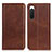 Leather Case Stands Flip Cover Holder A02D for Sony Xperia 10 IV