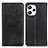 Leather Case Stands Flip Cover Holder A02D for Xiaomi Redmi 12 4G