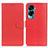 Leather Case Stands Flip Cover Holder A03D for Huawei Honor 90 Lite 5G Red