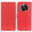 Leather Case Stands Flip Cover Holder A03D for Huawei Nova Y91 Red