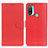 Leather Case Stands Flip Cover Holder A03D for Motorola Moto E20 Red