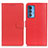 Leather Case Stands Flip Cover Holder A03D for Motorola Moto Edge 20 Pro 5G Red