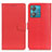 Leather Case Stands Flip Cover Holder A03D for Motorola Moto Edge 40 Neo 5G Red