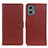 Leather Case Stands Flip Cover Holder A03D for Motorola Moto G 5G (2023)