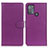 Leather Case Stands Flip Cover Holder A03D for Motorola Moto G50 Purple