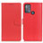 Leather Case Stands Flip Cover Holder A03D for Motorola Moto G50 Red
