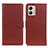 Leather Case Stands Flip Cover Holder A03D for Motorola Moto G53 5G