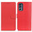 Leather Case Stands Flip Cover Holder A03D for Motorola Moto G62 5G Red