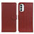 Leather Case Stands Flip Cover Holder A03D for Motorola Moto G71s 5G