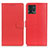 Leather Case Stands Flip Cover Holder A03D for Motorola Moto G72 Red