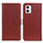 Leather Case Stands Flip Cover Holder A03D for Motorola Moto G73 5G