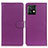 Leather Case Stands Flip Cover Holder A03D for Motorola Moto X40 5G Purple