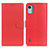 Leather Case Stands Flip Cover Holder A03D for Nokia C12 Plus Red