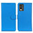 Leather Case Stands Flip Cover Holder A03D for Nokia C210 Sky Blue